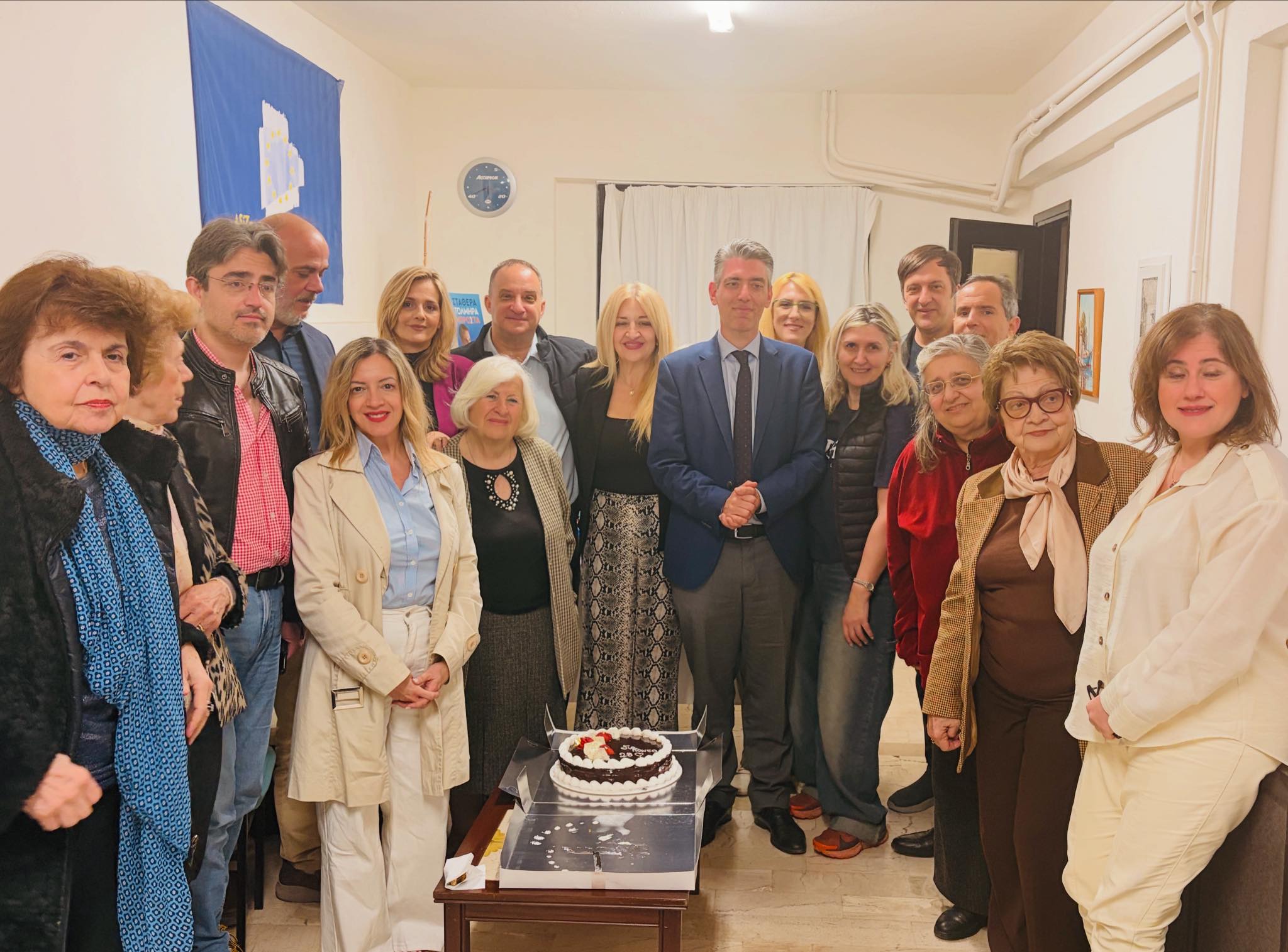Συνάντηση με τα μέλη της ΔΗΜ.Τ.Ο. Νέας Σμύρνης