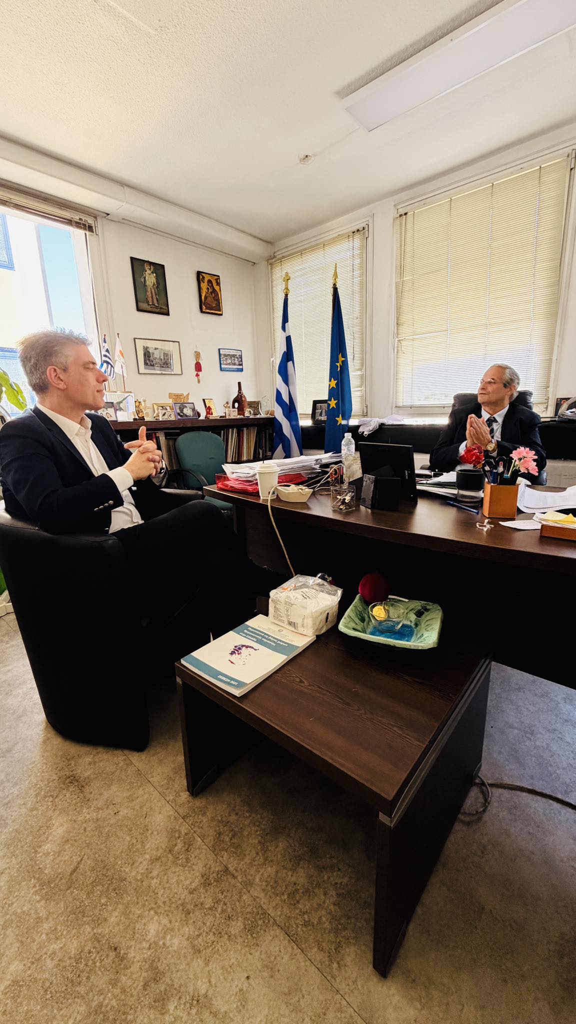 Επίσκεψη στη Δ' Διεύθυνση Δευτεροβάθμιας Εκπαίδευσης